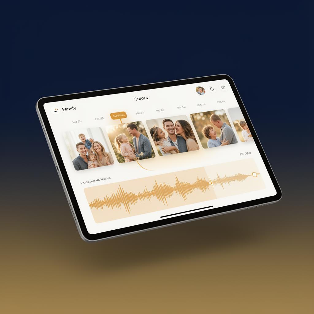 StoryVault app preview